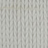 Light Gray Chunky Braid Throw Pillow